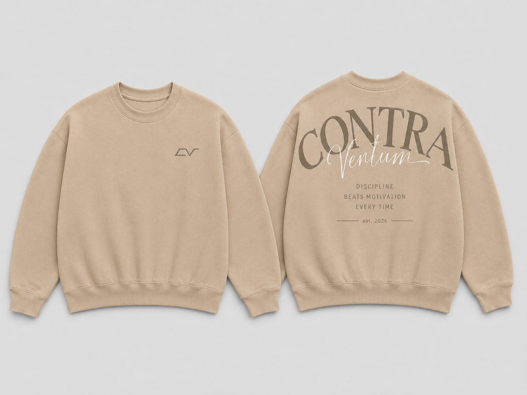 Oversized Pullover Sand